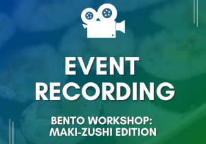 2026 Bento Workshop Makizushi Edition Event Recording Featured Image